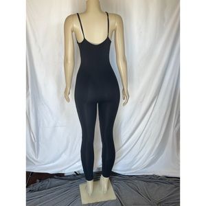 Naked Wardrobe v-neckline jumpsuit